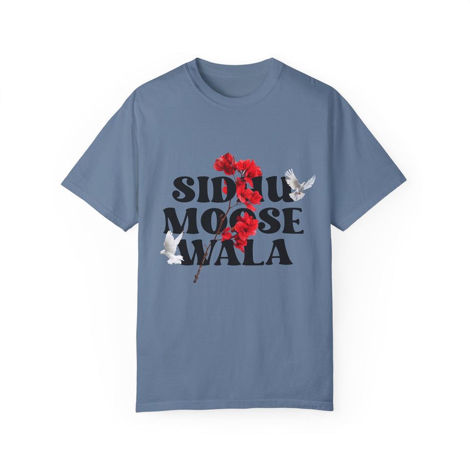 Sidhu Moose Wala Floral Graphic Unisex T-Shirt
