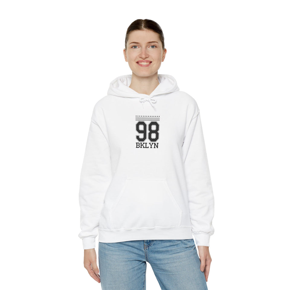 Brooklyn Vintage Style Hoodie - Unisex Heavy Blend Sweatshirt for Casual Wear, Cozy Outing, Gift for Him/Her, Streetwear Fashion, [...]
