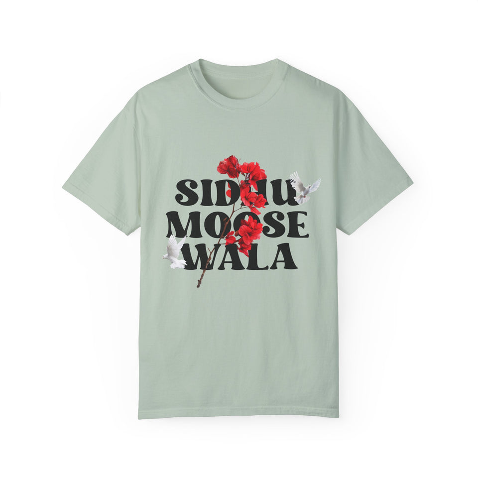 Sidhu Moose Wala Floral Graphic Unisex T-Shirt