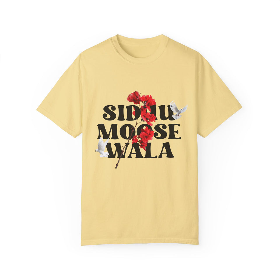 Sidhu Moose Wala Floral Graphic Unisex T-Shirt