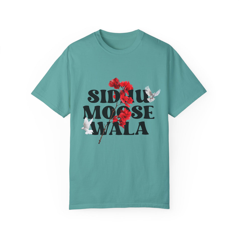 Sidhu Moose Wala Floral Graphic Unisex T-Shirt