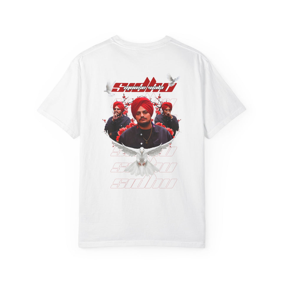 Sidhu Moosa Wala T-Shirt | Unisex Garment-Dyed Legends Never Die T-Shirt - Streetwear Vibe