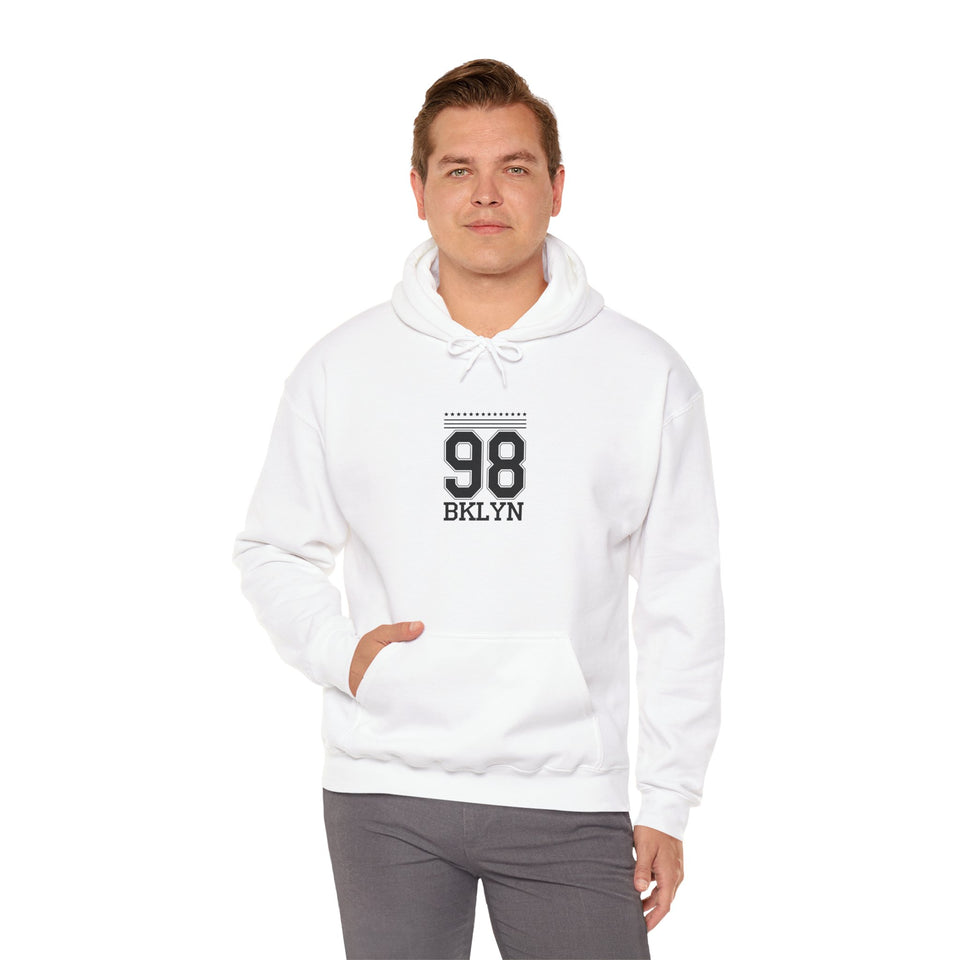 Brooklyn Vintage Style Hoodie - Unisex Heavy Blend Sweatshirt for Casual Wear, Cozy Outing, Gift for Him/Her, Streetwear Fashion, [...]