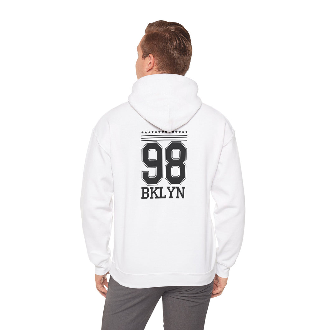 Brooklyn Vintage Style Hoodie - Unisex Heavy Blend Sweatshirt for Casual Wear, Cozy Outing, Gift for Him/Her, Streetwear Fashion, [...]