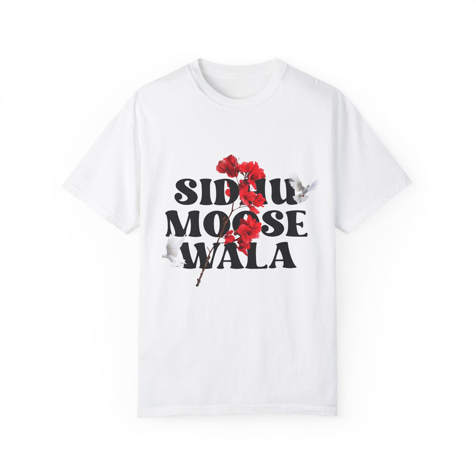 Sidhu Moose Wala Floral Graphic Unisex T-Shirt