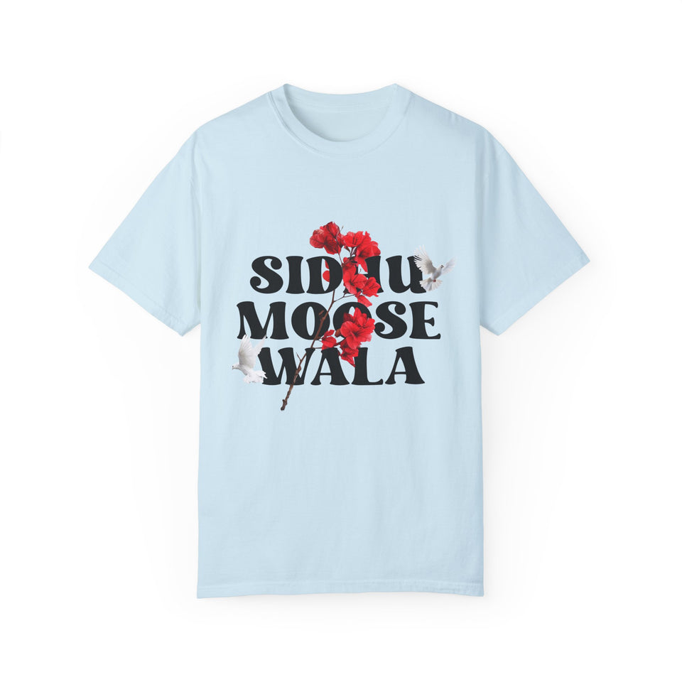 Sidhu Moose Wala Floral Graphic Unisex T-Shirt