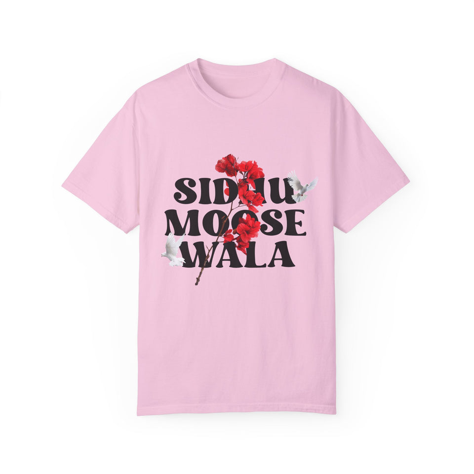 Sidhu Moose Wala Floral Graphic Unisex T-Shirt