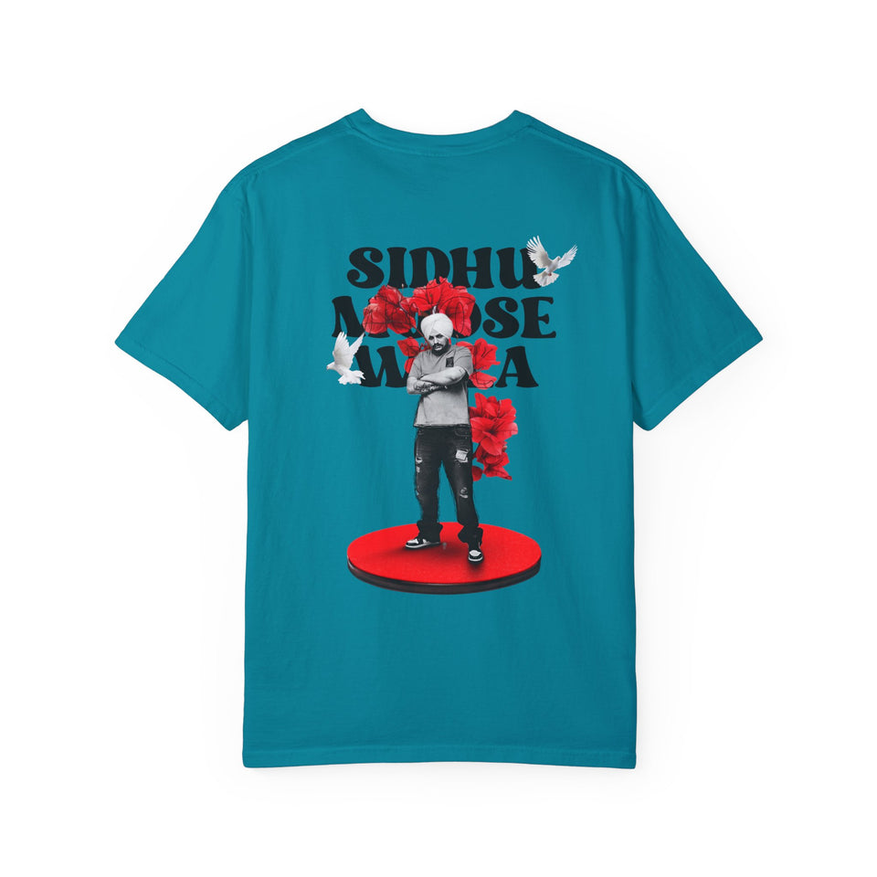Sidhu Moose Wala Floral Graphic Unisex T-Shirt