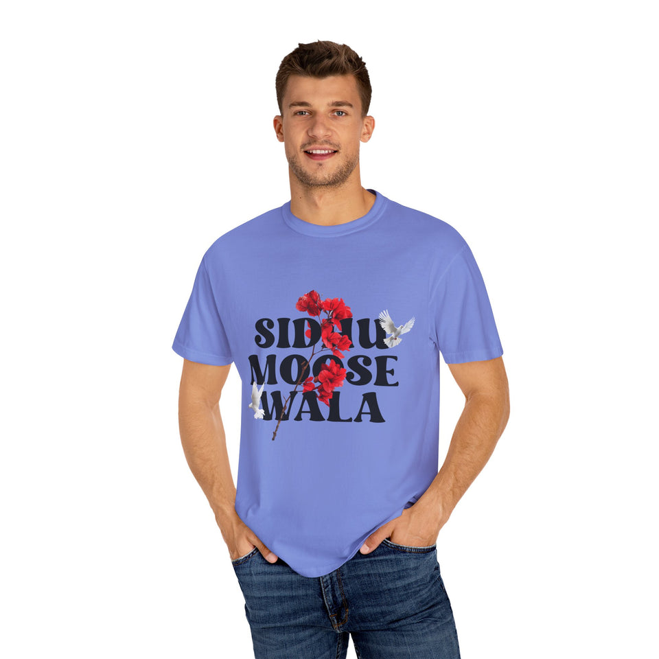 Sidhu Moose Wala Floral Graphic Unisex T-Shirt