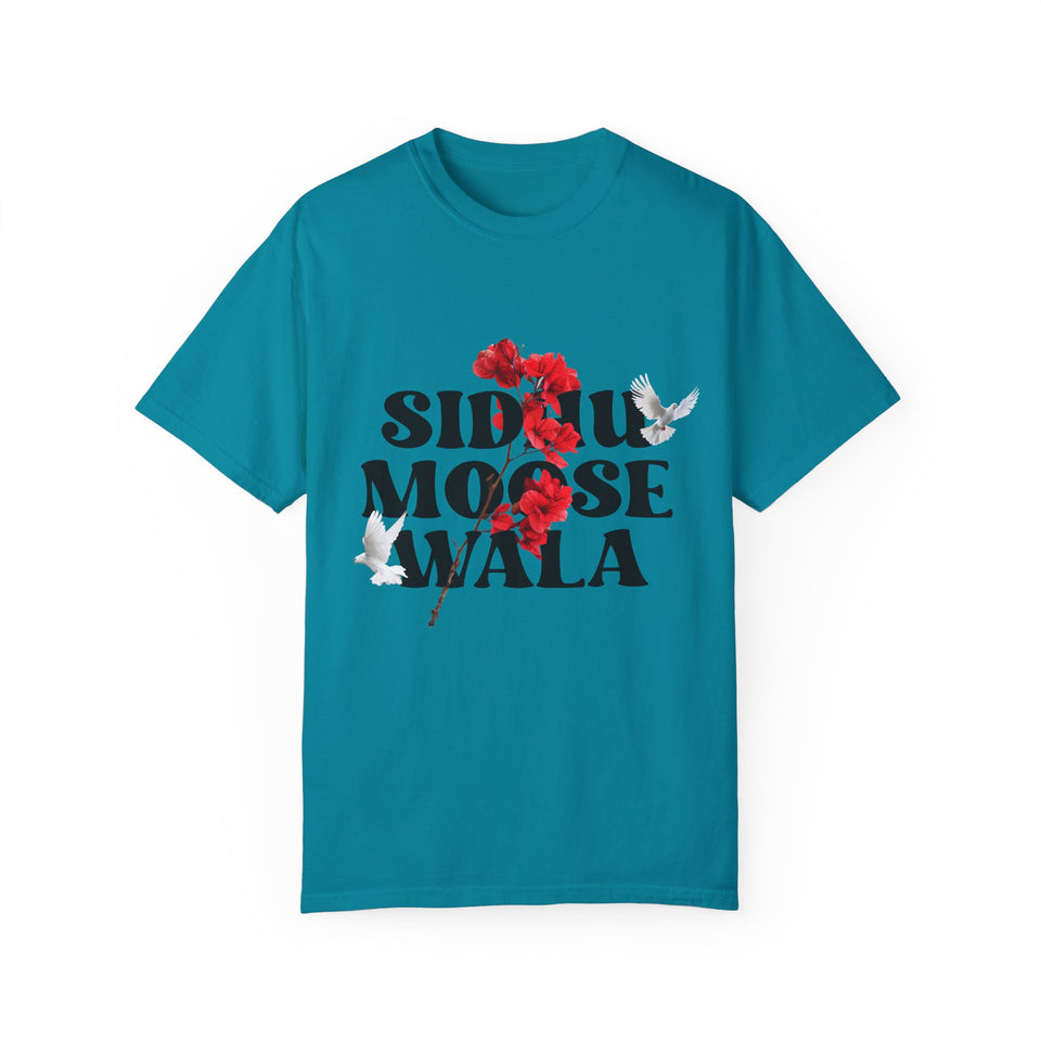 Sidhu Moose Wala Floral Graphic Unisex T-Shirt