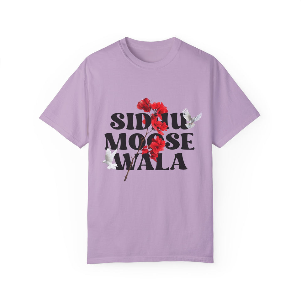 Sidhu Moose Wala Floral Graphic Unisex T-Shirt