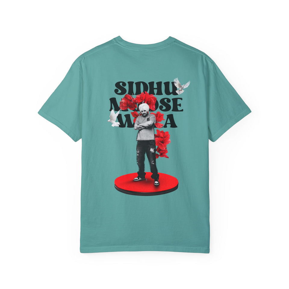 Sidhu Moose Wala Floral Graphic Unisex T-Shirt