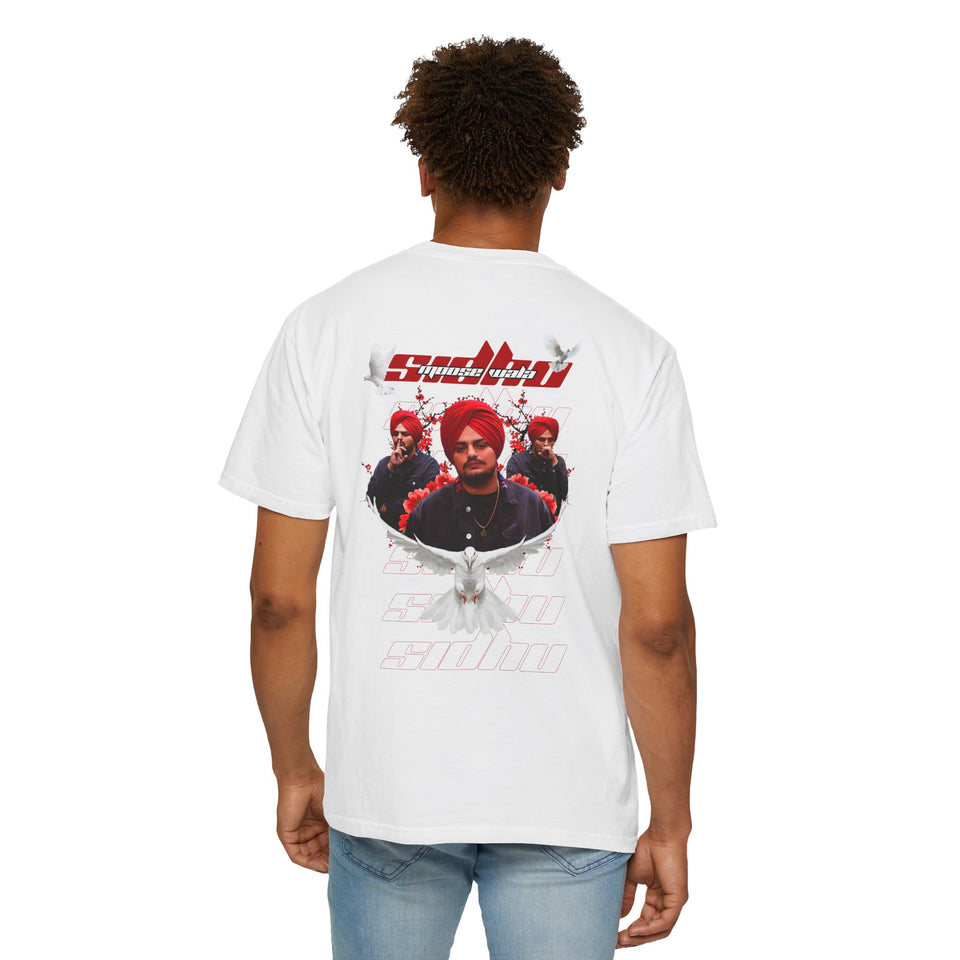 Sidhu Moosa Wala T-Shirt | Unisex Garment-Dyed Legends Never Die T-Shirt - Streetwear Vibe