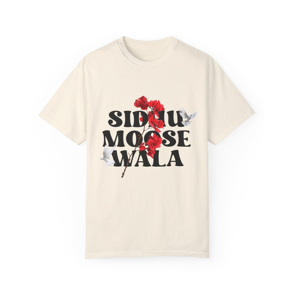 Sidhu Moose Wala Floral Graphic Unisex T-Shirt