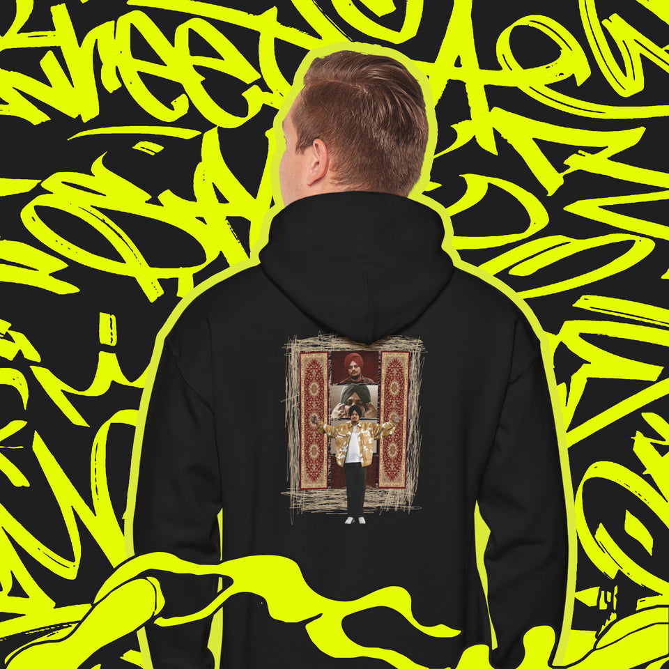 Sidhu Moosa Wala Graphic Hoodie | Legends Naver Die | Unisex Vintage Style Hoodie