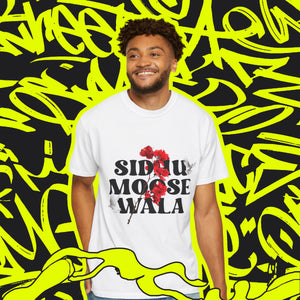 Sidhu Moose Wala Floral Graphic Unisex T-Shirt